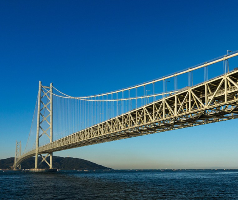 明石海峡大橋開通