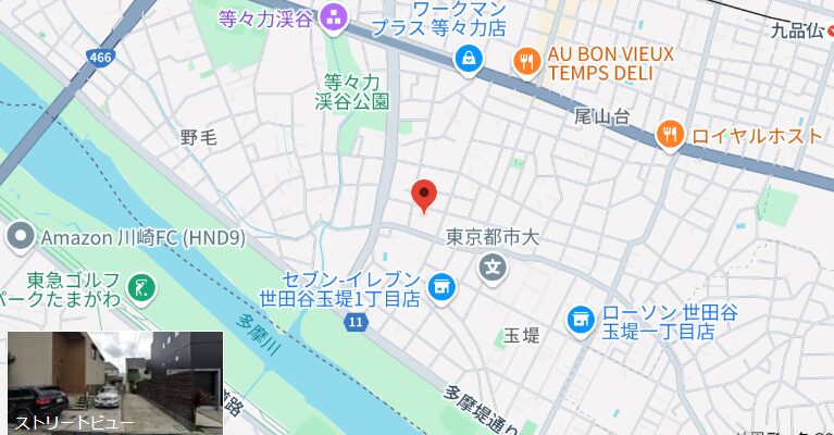 Googlemap 有限会社ビンゴ所在地